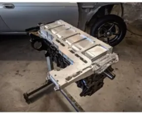 Powerhouse Racing Billet Dry Sump System A/C Package Billet Block Toyota 2JZ-GTE